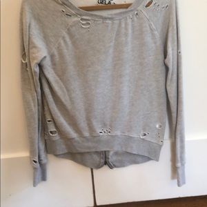Lightweight grey sweatshirt Pam & Gela